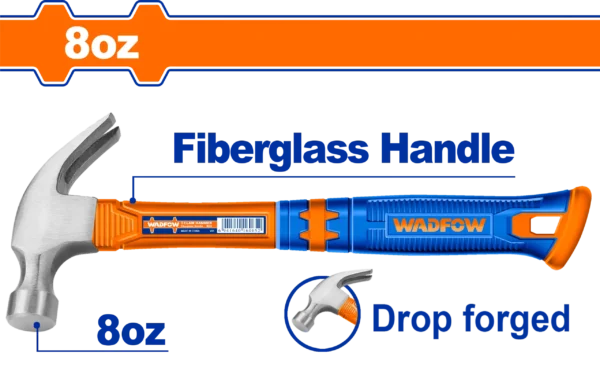 MARTILLO DE UÑA 8OZ - WADFOW.