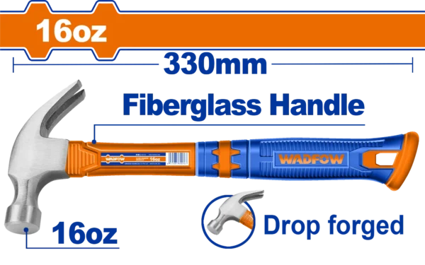 MARTILLO DE UÑA 16OZ - WADFOW