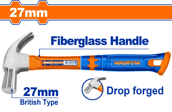 MARTILLO DE UÑA 16OZ WADFOW