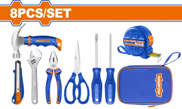 JUEGO DE HERRAMIENTAS MANUALES 8PCS WADFOW
