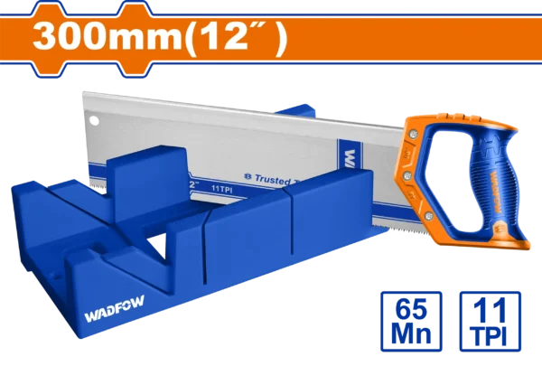 SERRUCHO COSTILLA 12" CON GUIA DE CORTE PLASTICO WADFOW