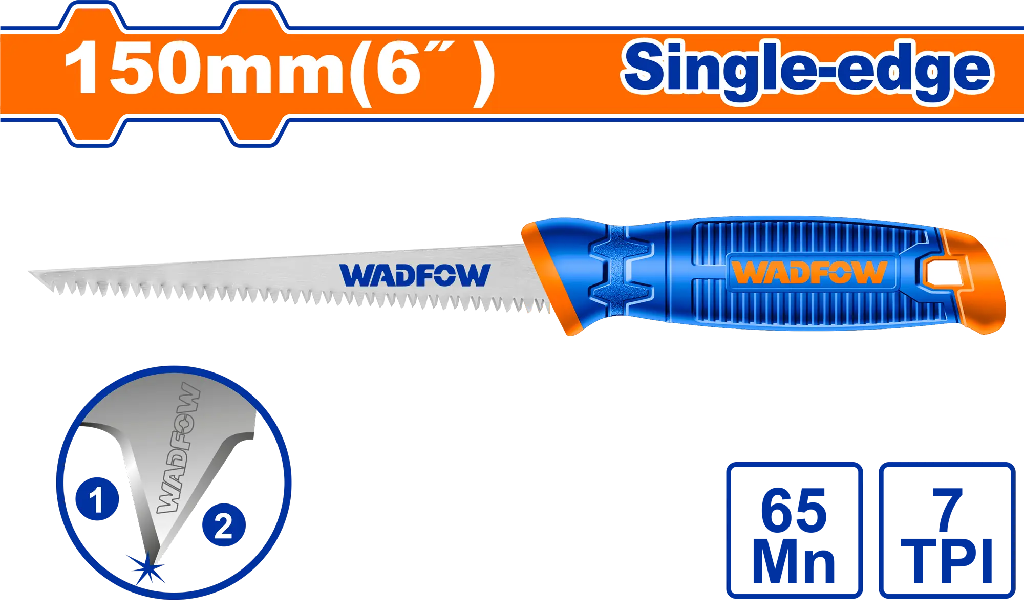 SERRUCHO PARA GYPSUM 6"/150MM WADFOW