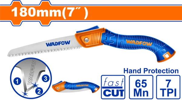 SIERRA DE PODAR PLEGABLE 7" 180MM WADFOW