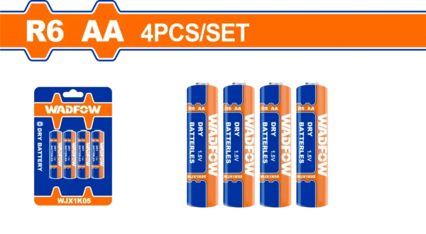 PILAS AA 4PCS WADFOW