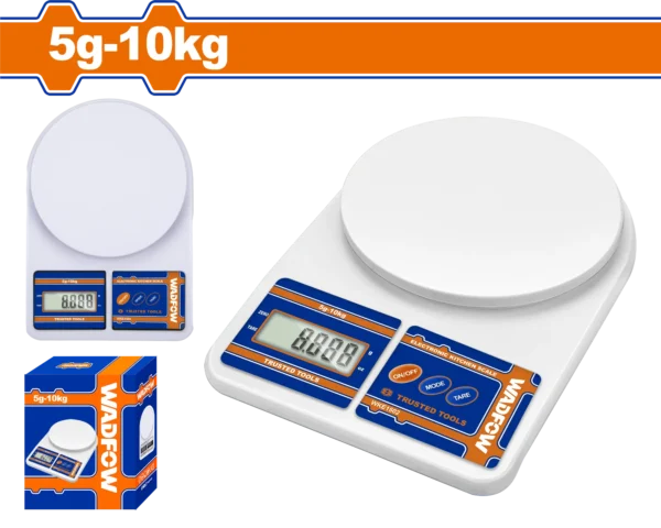 BALANZA DE COCINA DE 5G-10KG WADFOW