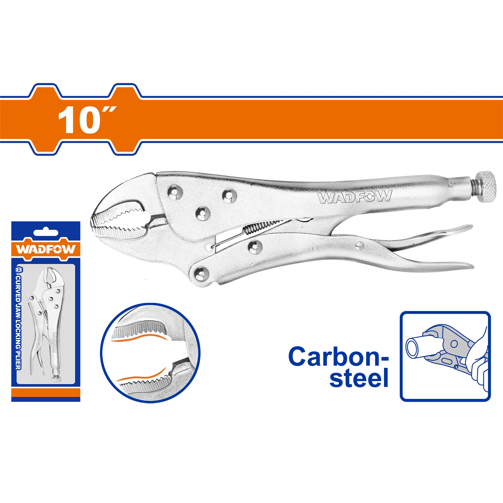 PLAYO DE PRESION CURVO 10" WADFOW