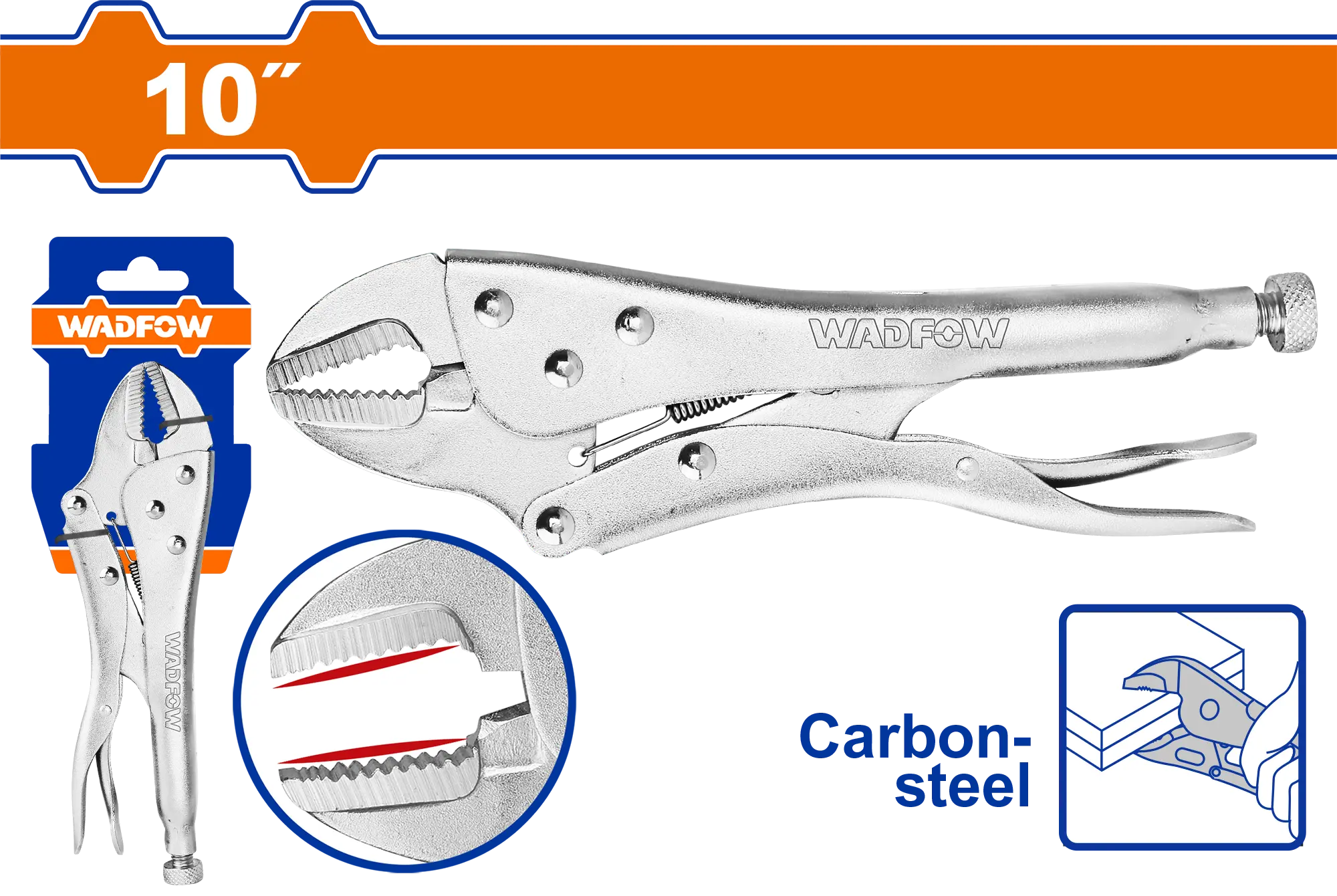 PLAYO DE PRESION RECTO 10"" WADFOW