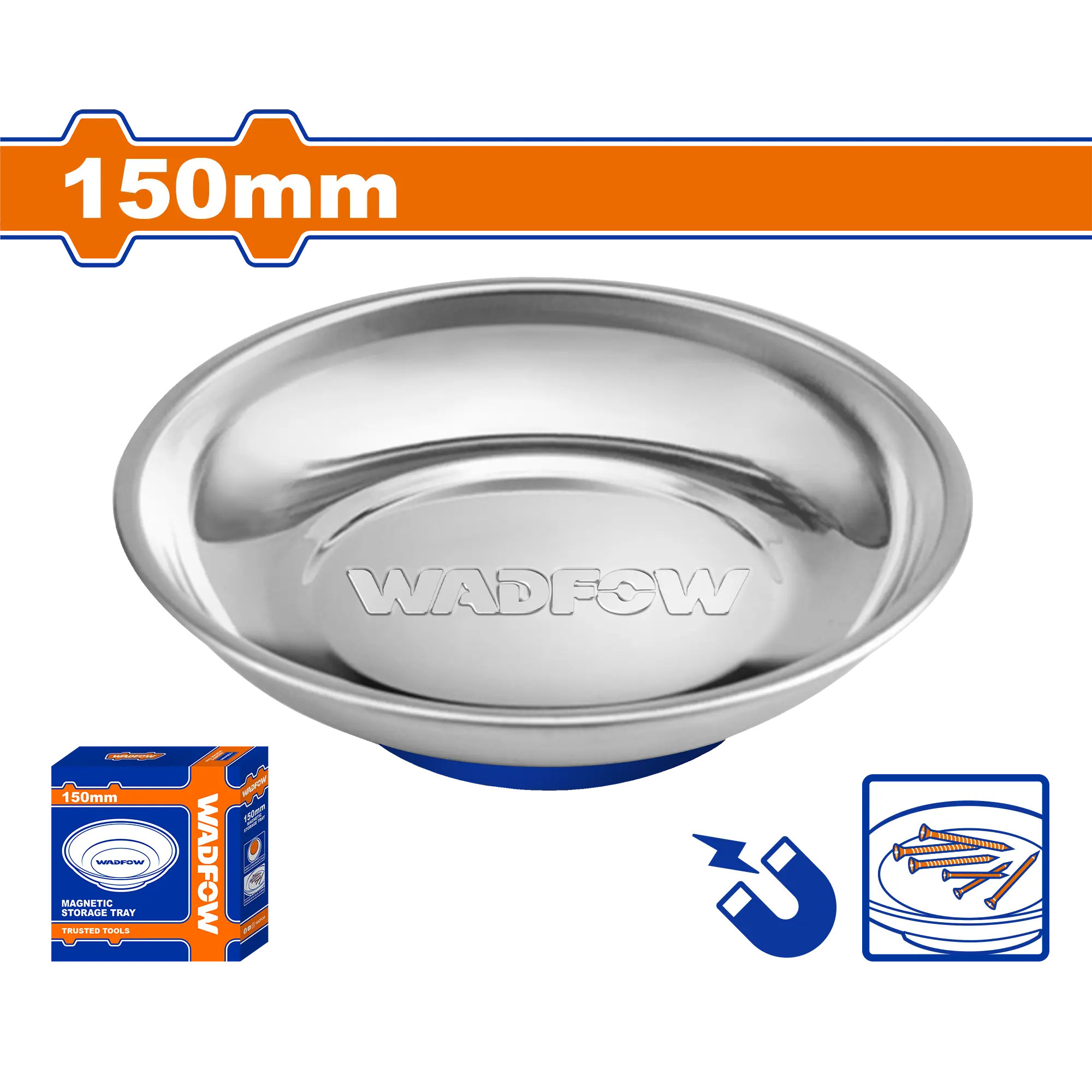 BANDEJA MAGNÉTICA 150MM WADFOW