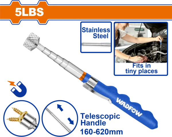 HERRAMIENTA MAGNETICA TELESCOPICA 5LBS WADFOW