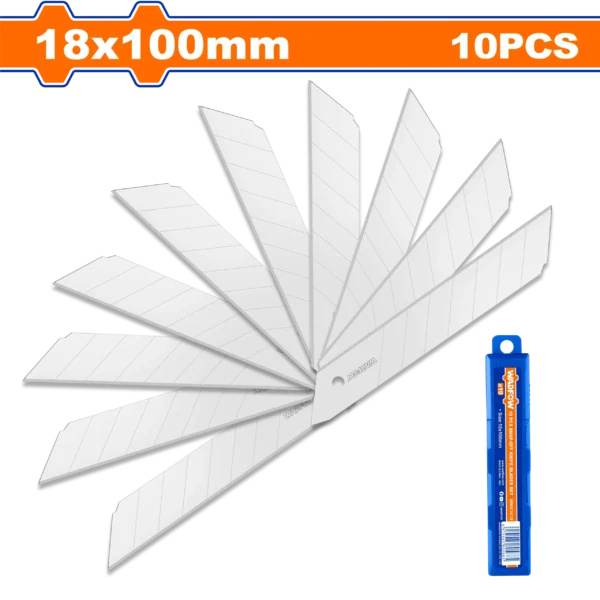 REPUESTO CUCHILLA ESTILETE 18MM-10 PCS WADFOW