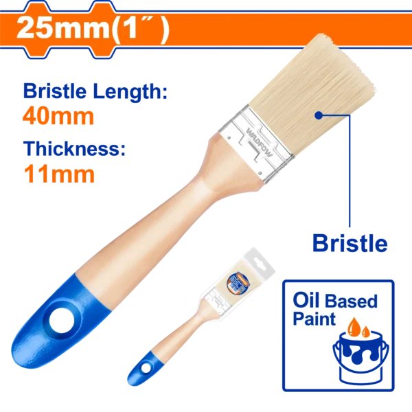 BROCHA PARA PINTURA DE 1" WADFOW