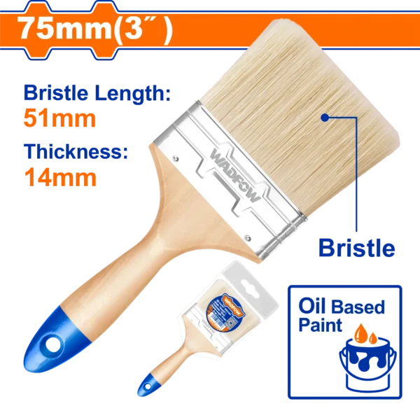 BROCHA PARA PINTURA DE 3 pulgadas(75MM) WADFOW