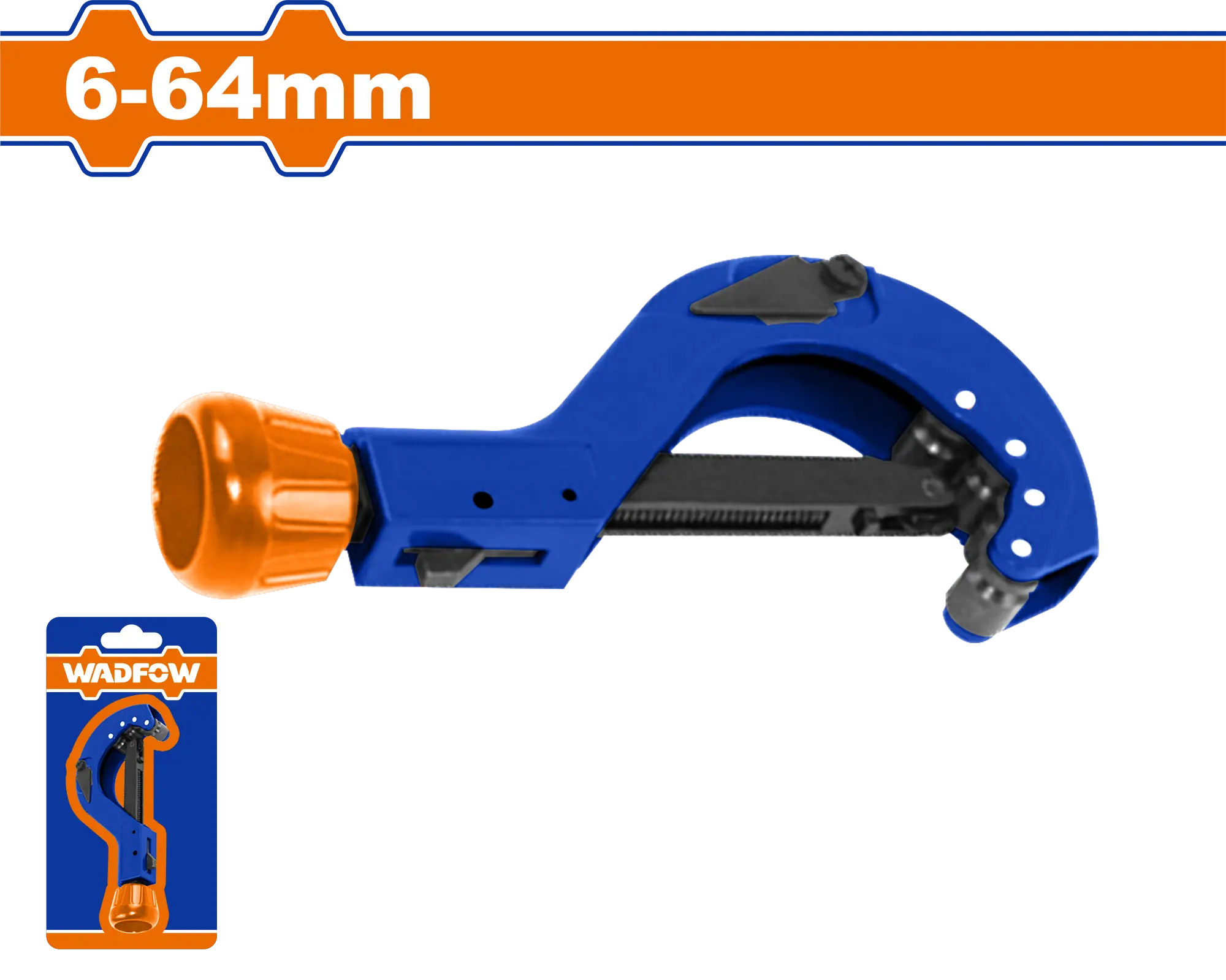 CORTADOR DE TUBO PVC AZUL DE 6 A 64MM WADFOW