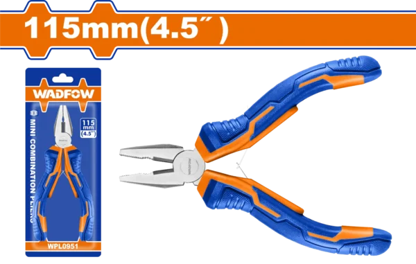 ALICATE MINI COMBINADO 4,5"" 115MM WADFOW