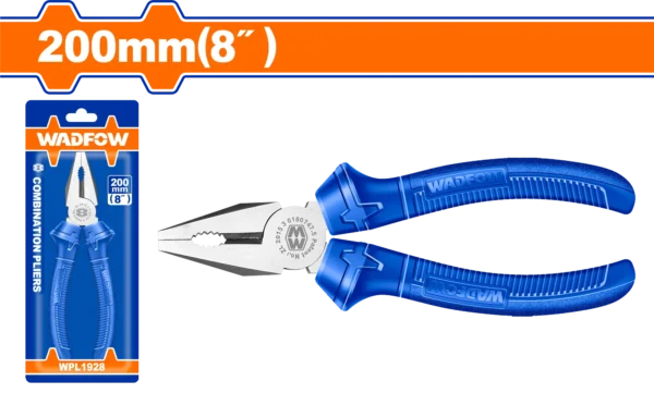 ALICATE COMBINADO 8""AZUL WADFOW