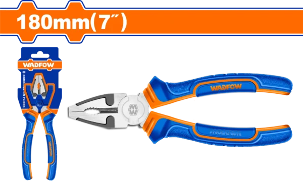 ALICATE DE COMBINACION 7"/180MM BICOLOR WADFOW