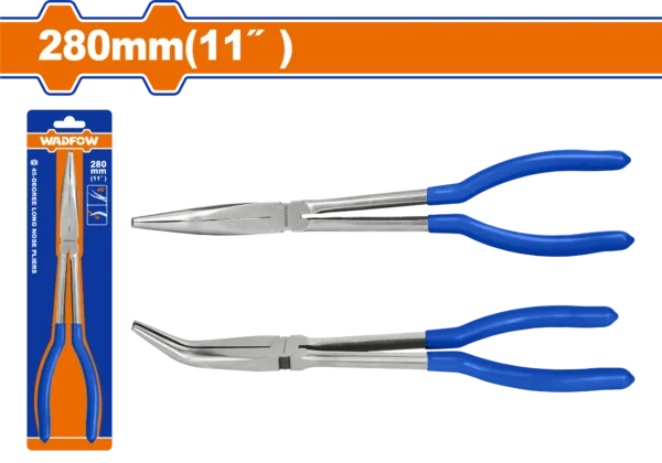 PINZA PUNTA CURVA DE 45GRADOS 11" /280MM WADFOW