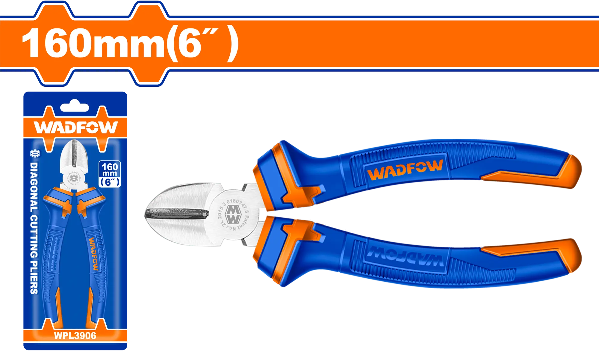 PINZA CORTE DIAGONAL 6" WADFOW