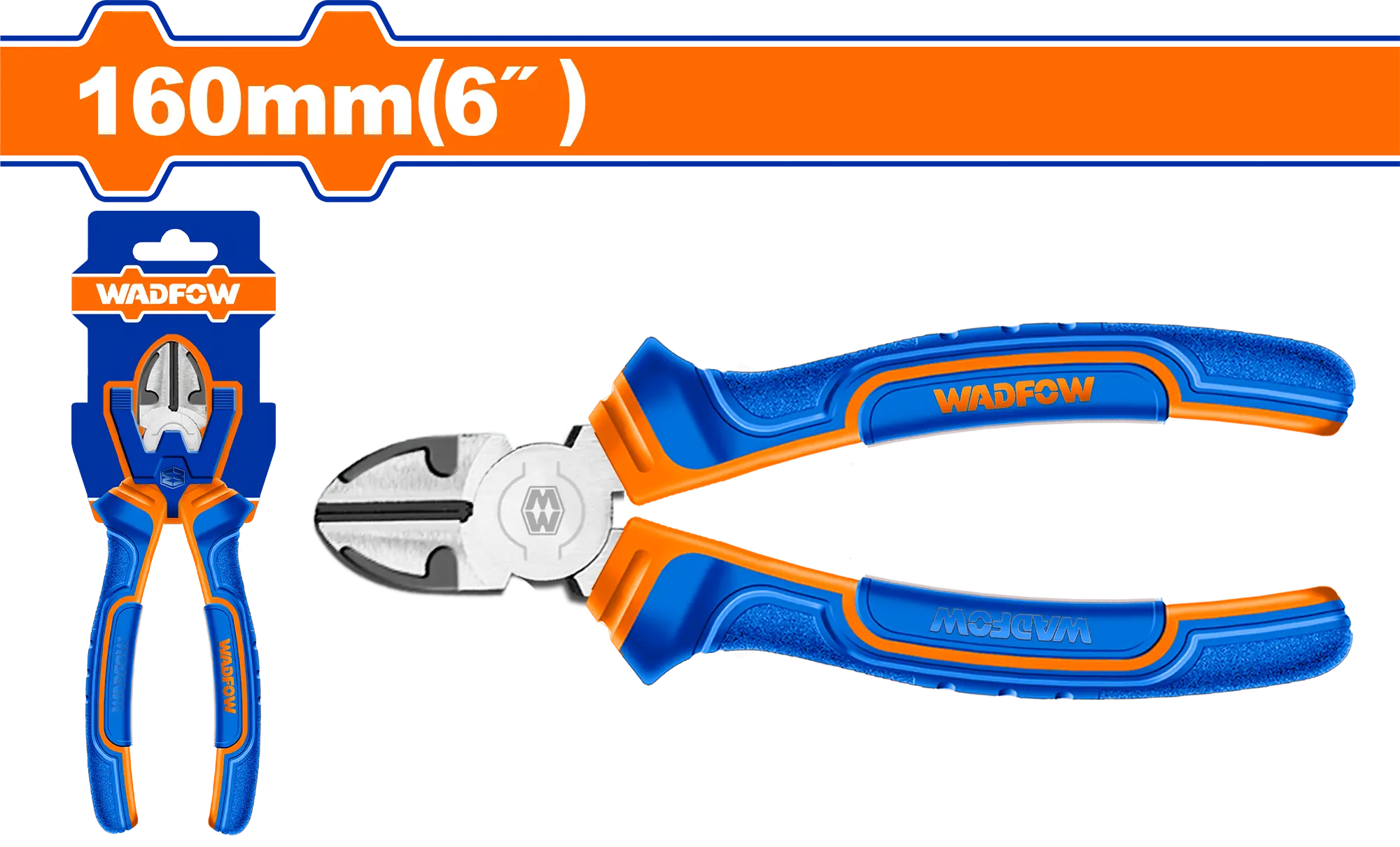 PINZA DE CORTE DIAGONAL 7"" WADFOW