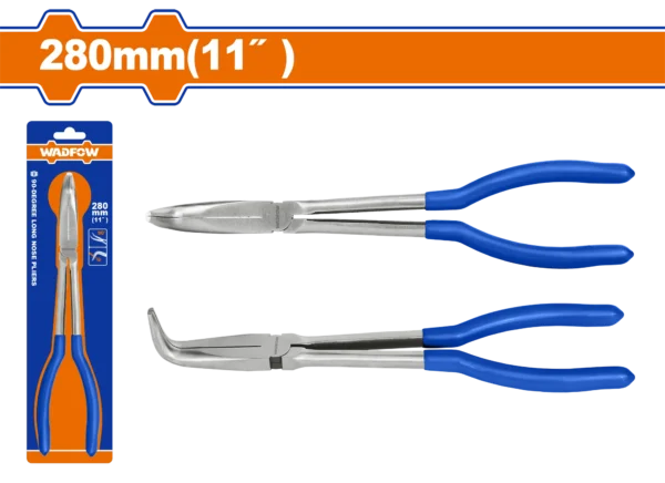 PINZA PUNTA CURVA DE 90 GRADOS 11" /280MM WADFOW