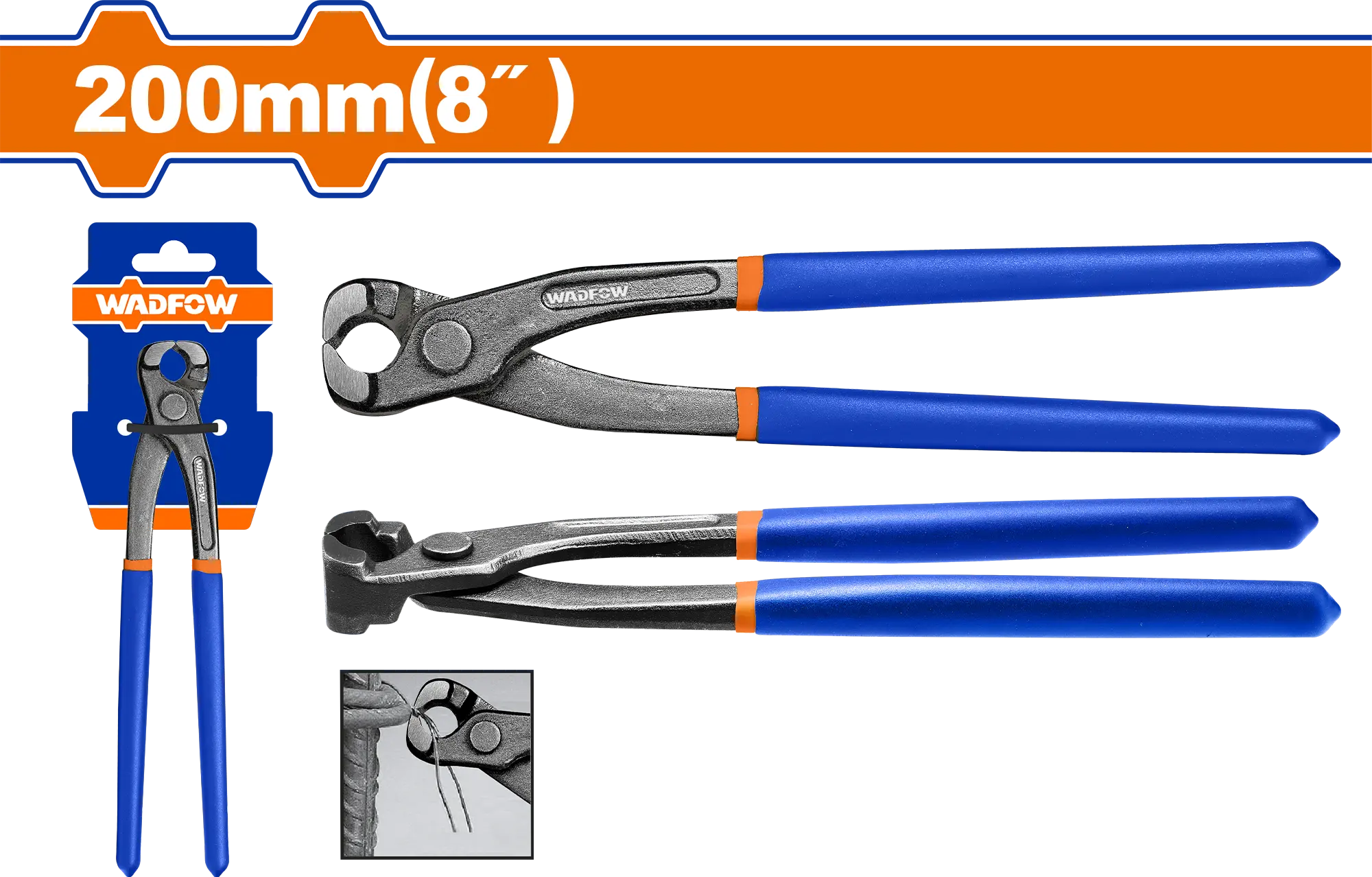 TENAZA DE CARPINTERO 8"" WADFOW