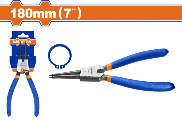 PINZA CIRCLIP CABEZA RECTA 7" FUNDA WADFOW.