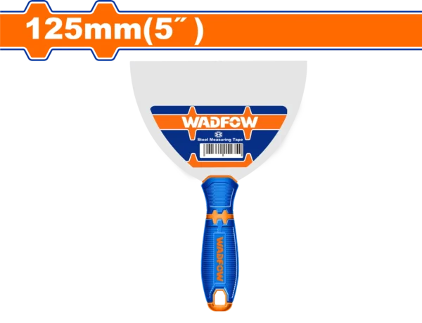 ESPATULA ACERO INOXIDABLE MANGO PLAS,BICOLOR 5"X125MM WADFOW