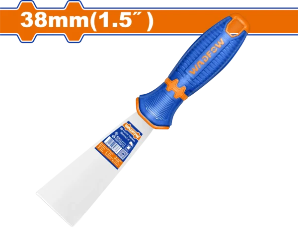 ESPATULA ACERO INOXIDABLE MANGO PLAS,BICOLOR 1.5"X38MM WADFOW