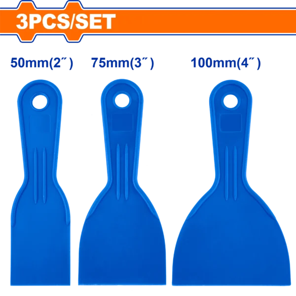 JUEGO DE ESPATULAS PLASTICAS 3PCS WADFOW
