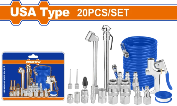 JUEGO DE PISTOLA DE AIRE 20PCS WADFOW