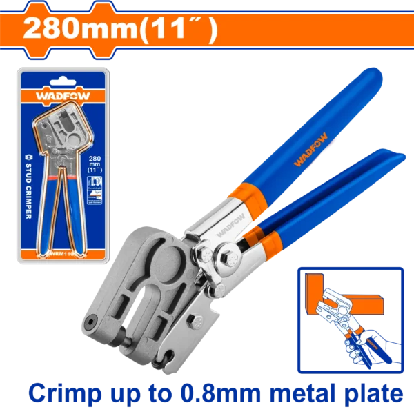 PINZA CRIMPADORA PONCHADORA DE STUD TRABAJOS DE GYPSUM 280MM WADFOW