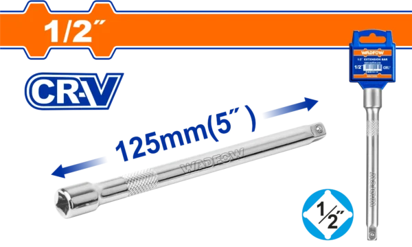 BARRA DE EXTENSIÓN DE 1/2" X 5" WADFOW