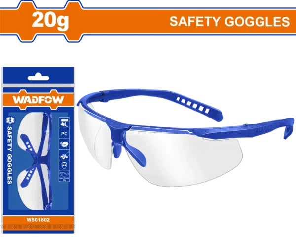 GAFAS DE SEGURIDAD MARCO AZUL WADFOW