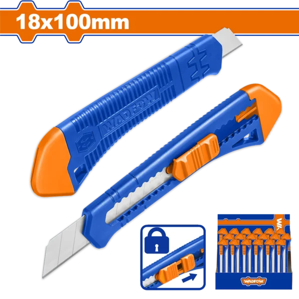 ESTILETE PLASTICO 18X100MM WADFOW