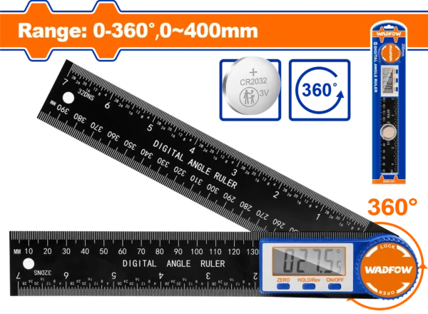 REGLA ANGULAR DIGITAL 3V WADFOW