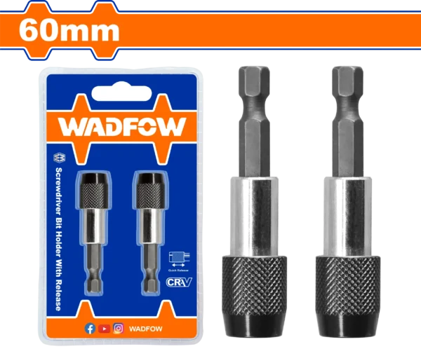 PORTAPUNTAS DE DESTORNILLADOR CON DESBLOQUEO WADFOW