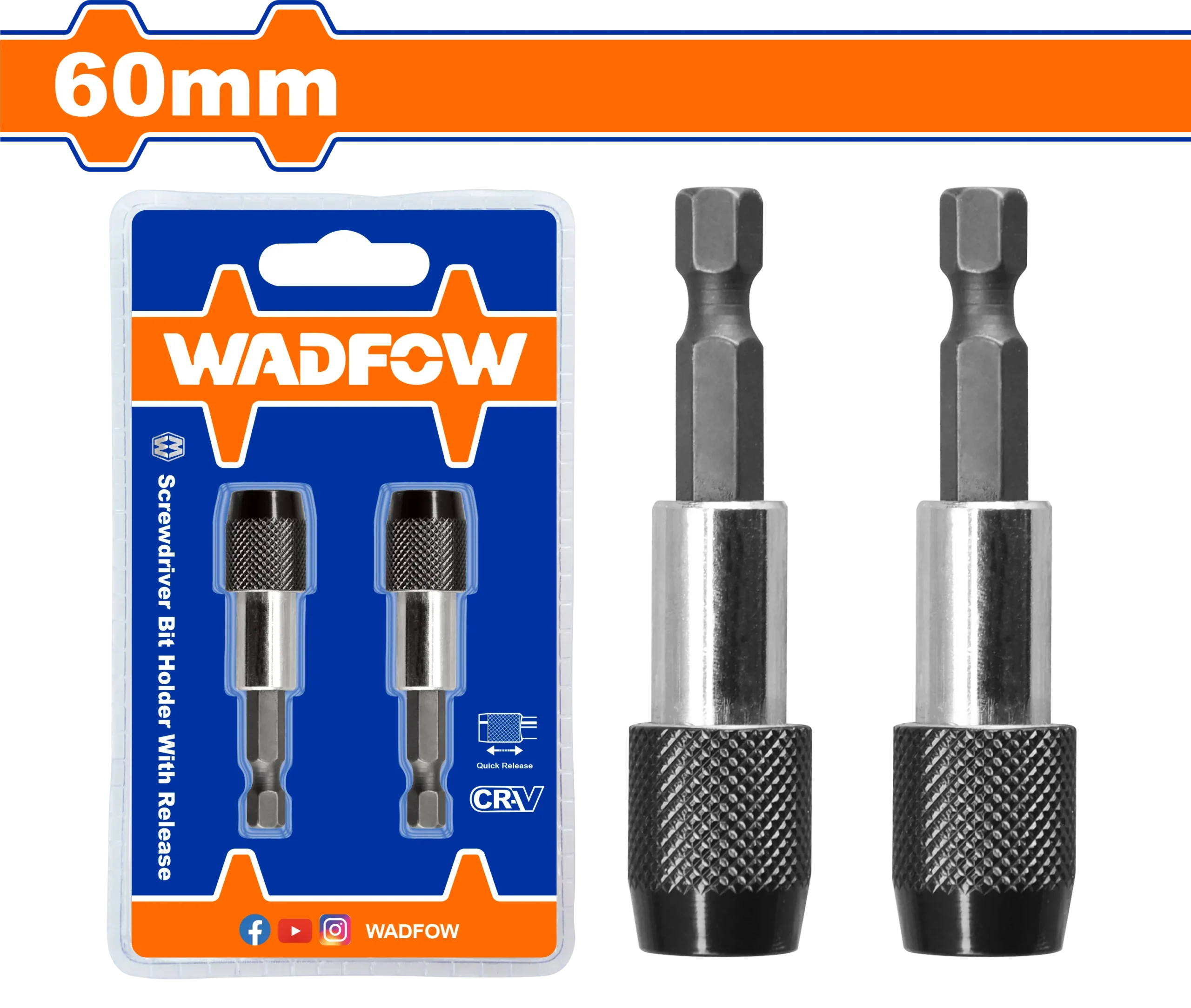 PORTAPUNTAS DE DESTORNILLADOR CON DESBLOQUEO WADFOW