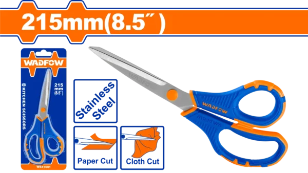 TIJERAS DE ACERO INOXIDABLE 8,5""/215MM WADFOW