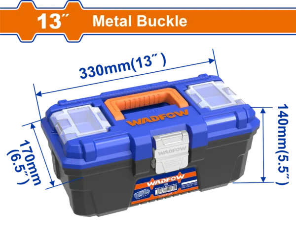 CAJA DE HERRAMIENTAS PLASTICA 13"" WADFOW