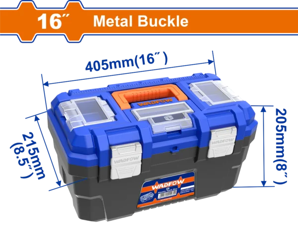 CAJA DE HERRAMIENTAS PLASTICA 16"" WADFOW
