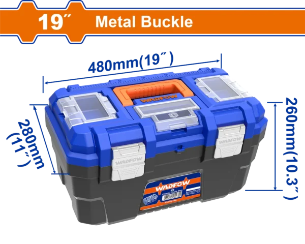 CAJA DE HERRAMIENTAS PLASTICA 19"" WADFOW