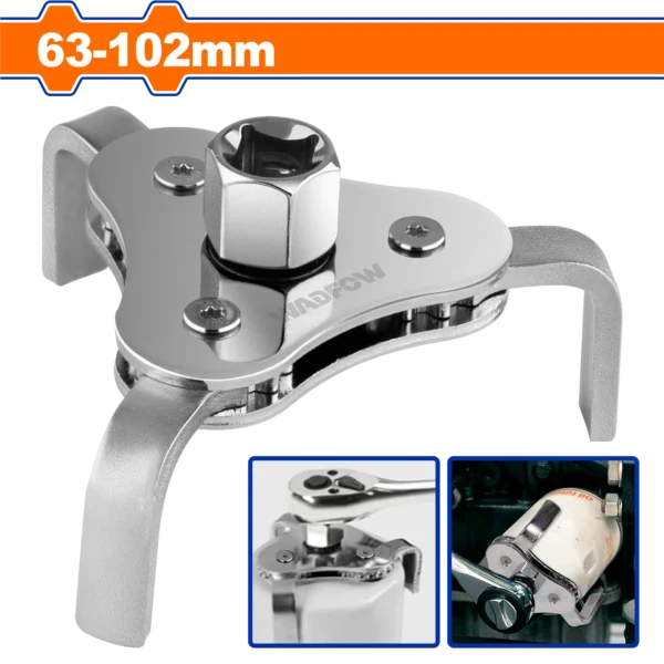 LLAVE PARA FILTRO DE ACEITE 63-102MM WADFOW