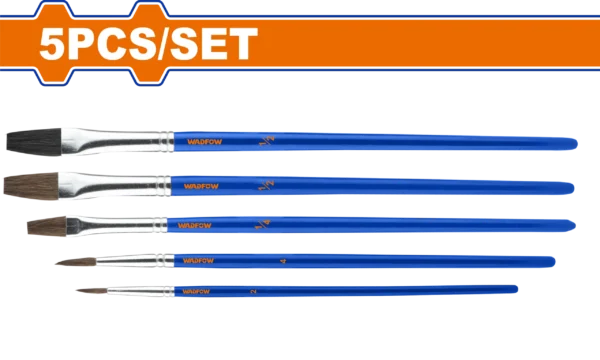 JUEGO DE PINCELES 5PCS WADFOW
