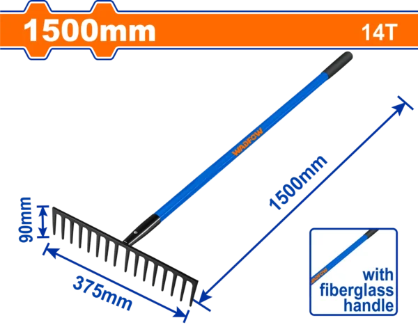 RASTRILLO 14 DIENTES WADFOW